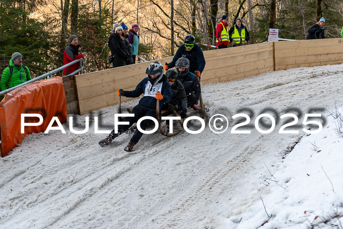 54. Hornschlittenrennen Partenkirchen, 06.01.2025