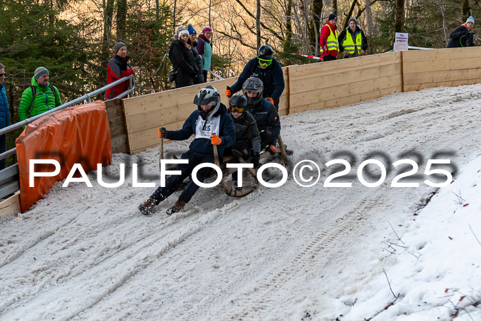 54. Hornschlittenrennen Partenkirchen, 06.01.2025