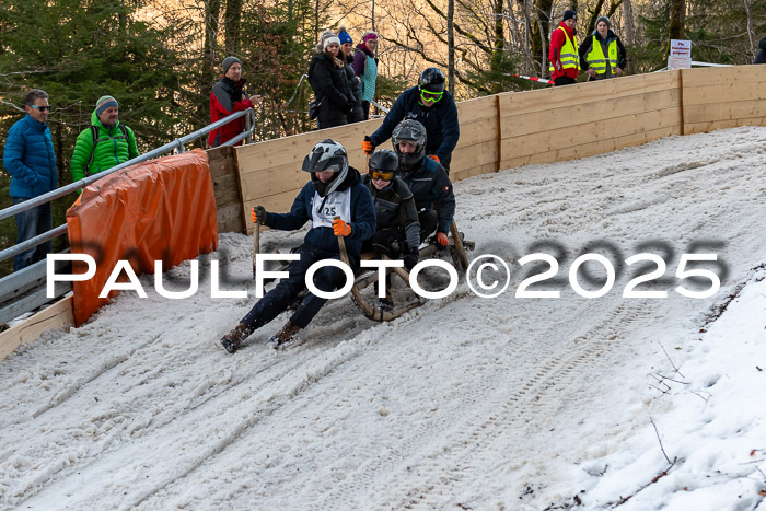 54. Hornschlittenrennen Partenkirchen, 06.01.2025