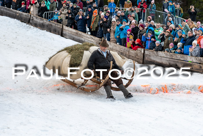 54. Hornschlittenrennen Partenkirchen, 06.01.2025