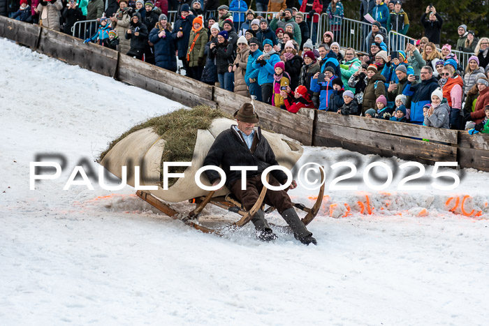 54. Hornschlittenrennen Partenkirchen, 06.01.2025