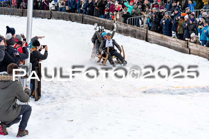 54. Hornschlittenrennen Partenkirchen, 06.01.2025