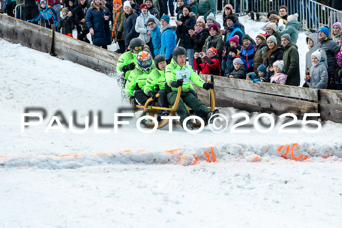 54. Hornschlittenrennen Partenkirchen, 06.01.2025