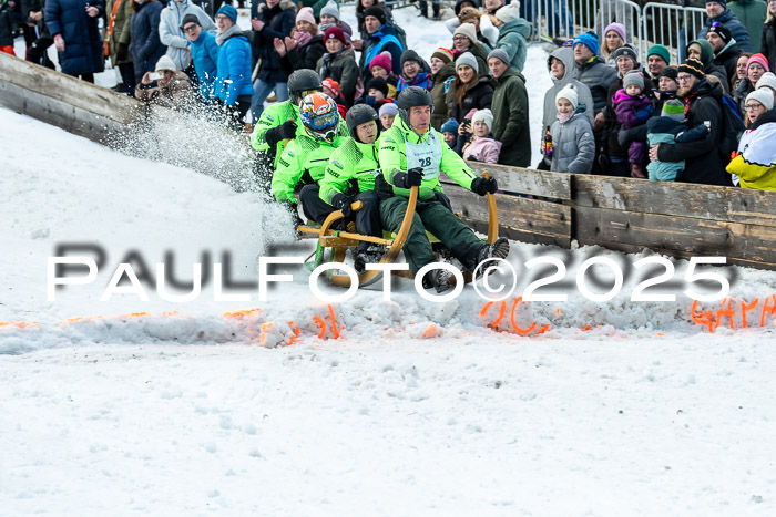 54. Hornschlittenrennen Partenkirchen, 06.01.2025