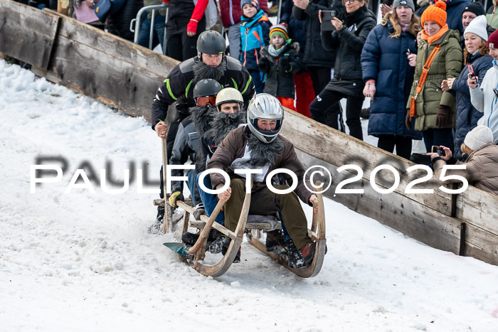 54. Hornschlittenrennen Partenkirchen, 06.01.2025