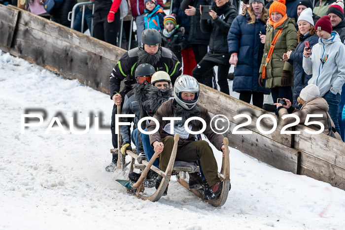 54. Hornschlittenrennen Partenkirchen, 06.01.2025