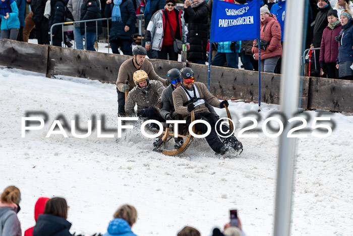 54. Hornschlittenrennen Partenkirchen, 06.01.2025