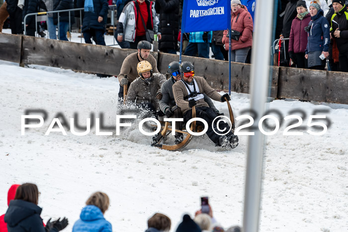 54. Hornschlittenrennen Partenkirchen, 06.01.2025