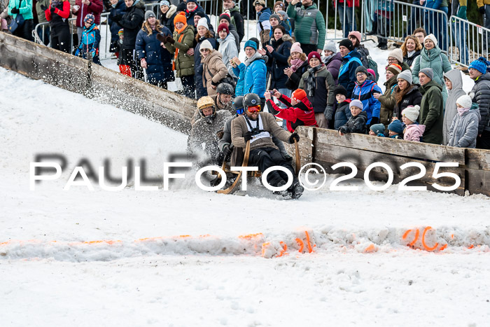 54. Hornschlittenrennen Partenkirchen, 06.01.2025