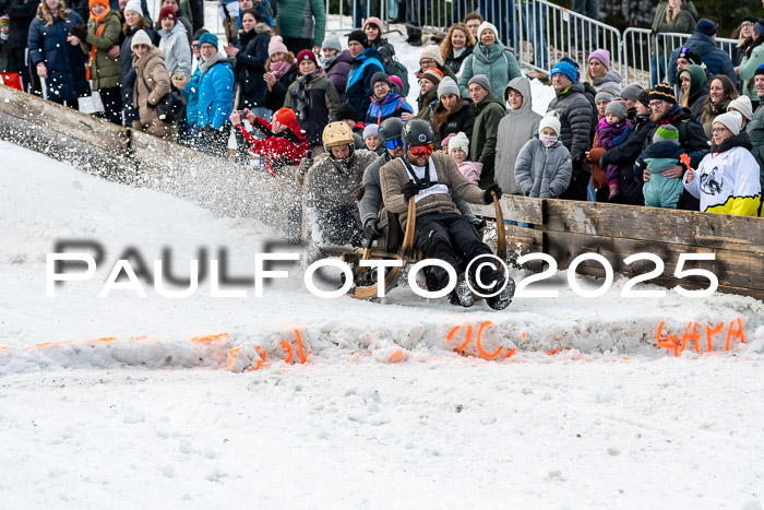 54. Hornschlittenrennen Partenkirchen, 06.01.2025