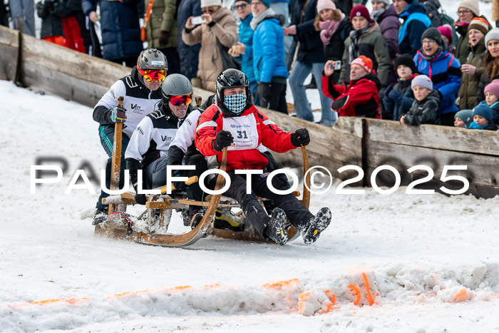 54. Hornschlittenrennen Partenkirchen, 06.01.2025