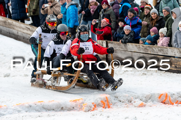 54. Hornschlittenrennen Partenkirchen, 06.01.2025