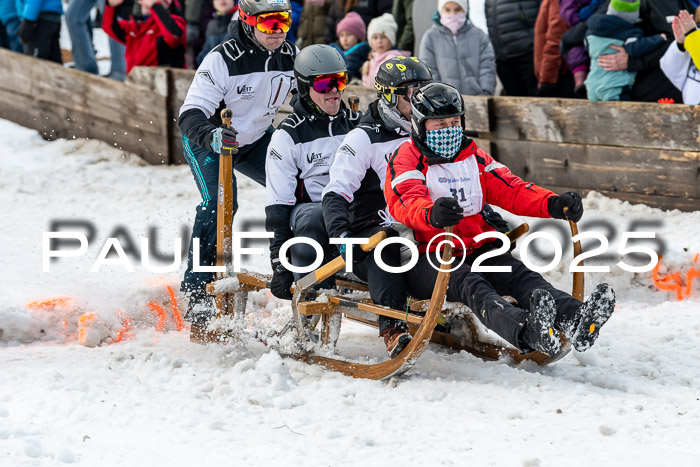 54. Hornschlittenrennen Partenkirchen, 06.01.2025