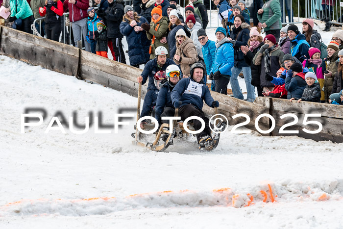 54. Hornschlittenrennen Partenkirchen, 06.01.2025