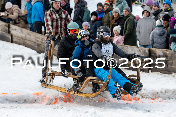 54. Hornschlittenrennen Partenkirchen, 06.01.2025