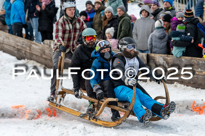 54. Hornschlittenrennen Partenkirchen, 06.01.2025