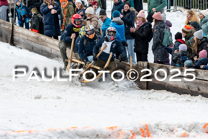 54. Hornschlittenrennen Partenkirchen, 06.01.2025