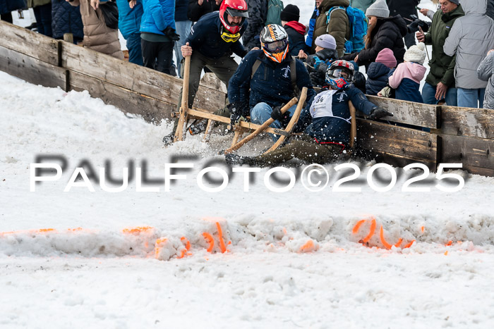 54. Hornschlittenrennen Partenkirchen, 06.01.2025