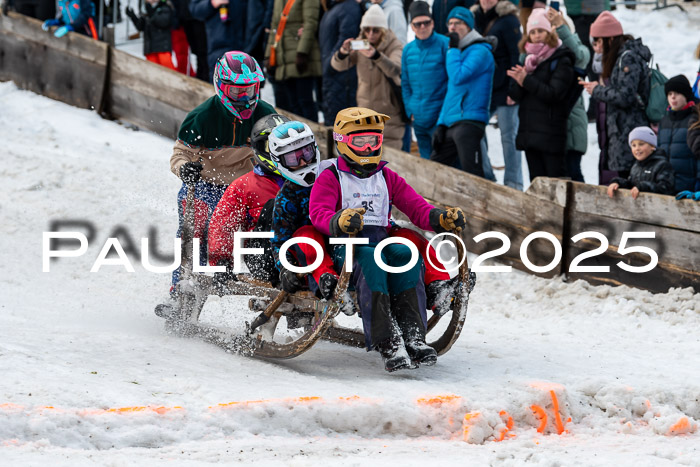 54. Hornschlittenrennen Partenkirchen, 06.01.2025