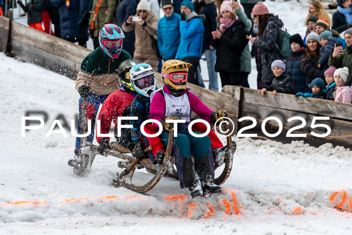 54. Hornschlittenrennen Partenkirchen, 06.01.2025