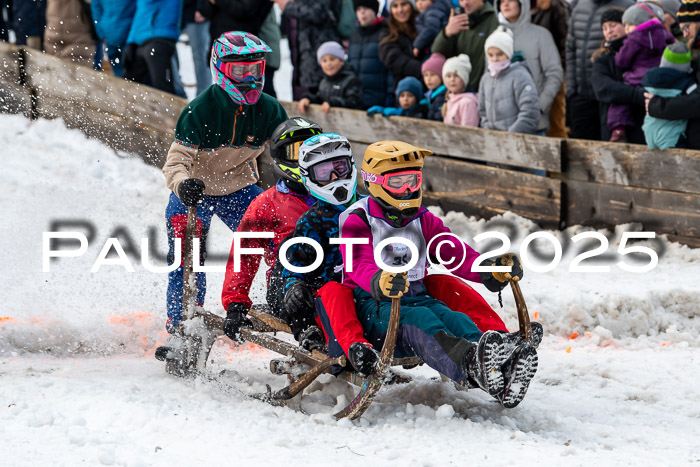 54. Hornschlittenrennen Partenkirchen, 06.01.2025