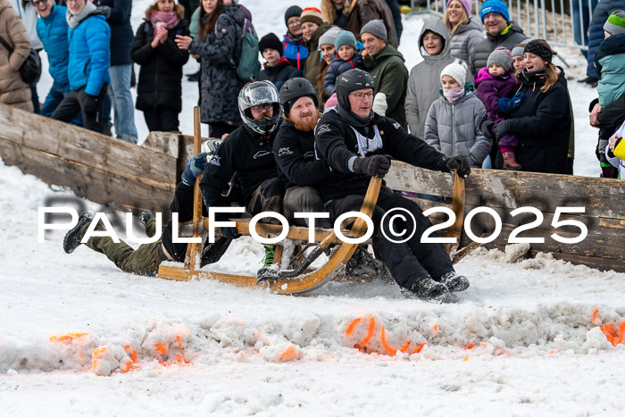 54. Hornschlittenrennen Partenkirchen, 06.01.2025