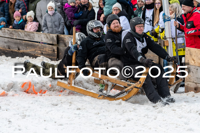 54. Hornschlittenrennen Partenkirchen, 06.01.2025