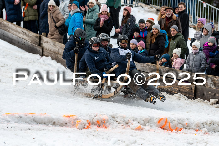 54. Hornschlittenrennen Partenkirchen, 06.01.2025