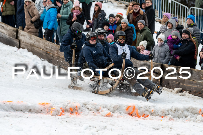 54. Hornschlittenrennen Partenkirchen, 06.01.2025