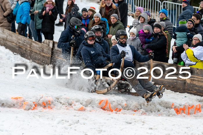 54. Hornschlittenrennen Partenkirchen, 06.01.2025