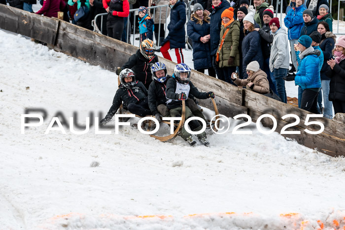 54. Hornschlittenrennen Partenkirchen, 06.01.2025