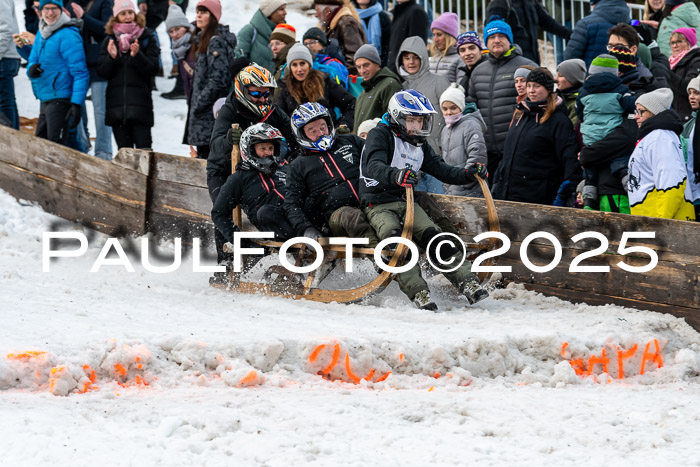 54. Hornschlittenrennen Partenkirchen, 06.01.2025