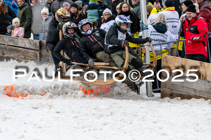 54. Hornschlittenrennen Partenkirchen, 06.01.2025