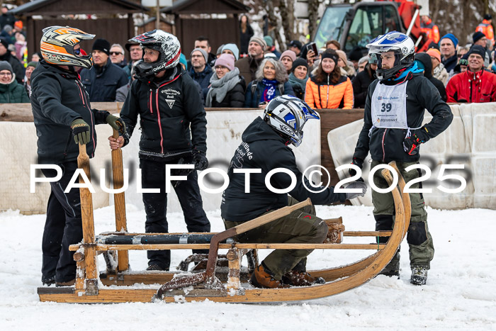 54. Hornschlittenrennen Partenkirchen, 06.01.2025