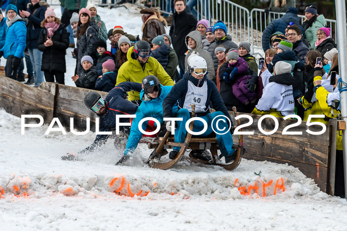 54. Hornschlittenrennen Partenkirchen, 06.01.2025