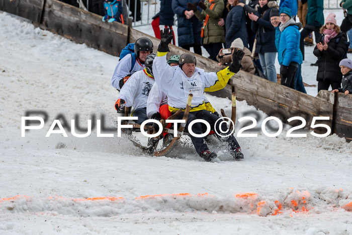 54. Hornschlittenrennen Partenkirchen, 06.01.2025