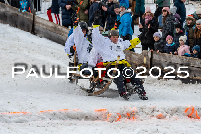 54. Hornschlittenrennen Partenkirchen, 06.01.2025