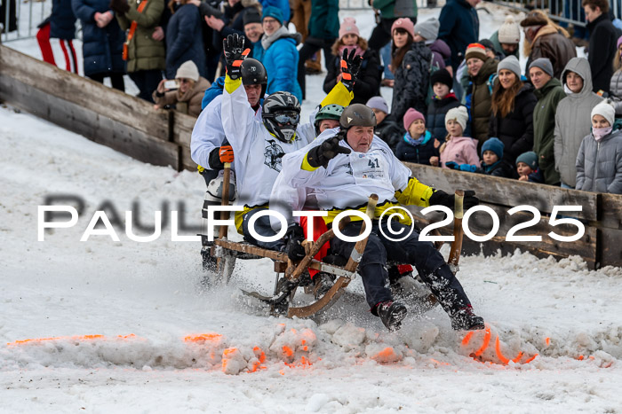 54. Hornschlittenrennen Partenkirchen, 06.01.2025