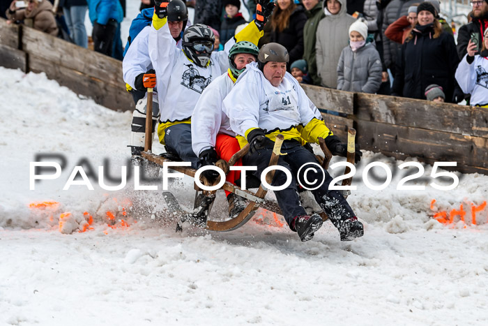 54. Hornschlittenrennen Partenkirchen, 06.01.2025