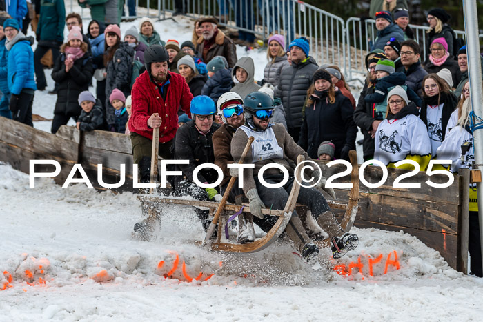 54. Hornschlittenrennen Partenkirchen, 06.01.2025