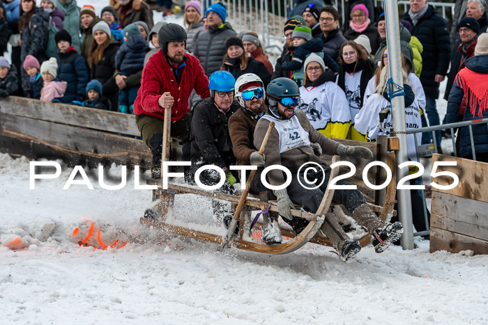 54. Hornschlittenrennen Partenkirchen, 06.01.2025