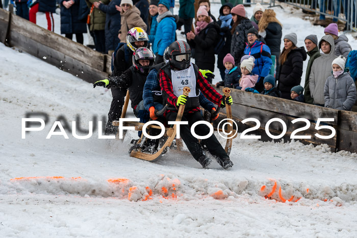 54. Hornschlittenrennen Partenkirchen, 06.01.2025