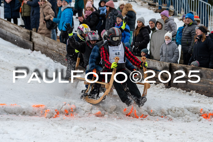 54. Hornschlittenrennen Partenkirchen, 06.01.2025