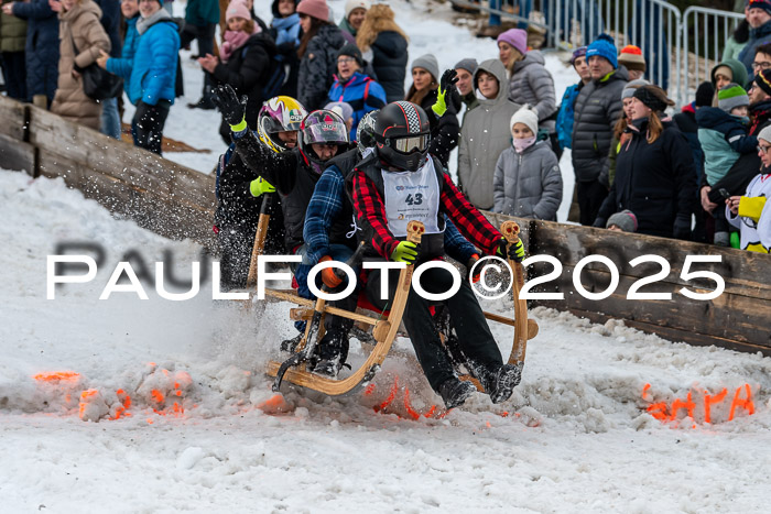 54. Hornschlittenrennen Partenkirchen, 06.01.2025