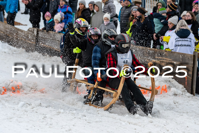 54. Hornschlittenrennen Partenkirchen, 06.01.2025