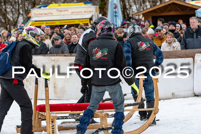 54. Hornschlittenrennen Partenkirchen, 06.01.2025