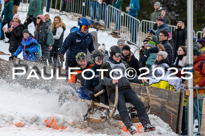 54. Hornschlittenrennen Partenkirchen, 06.01.2025