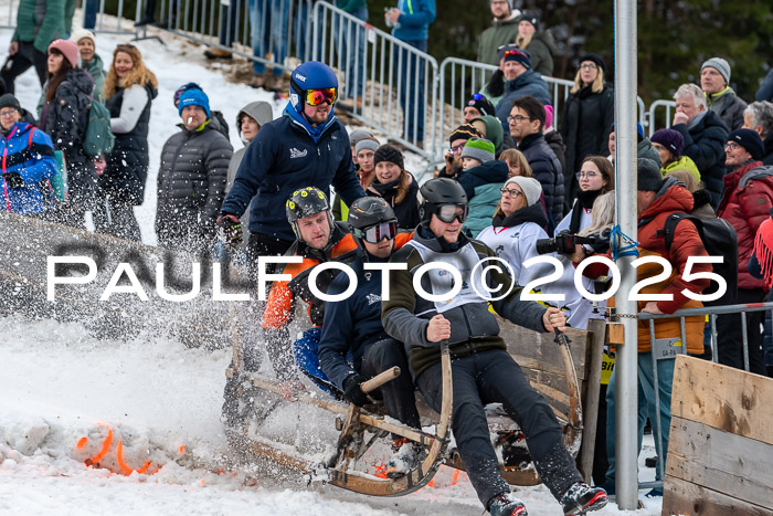 54. Hornschlittenrennen Partenkirchen, 06.01.2025