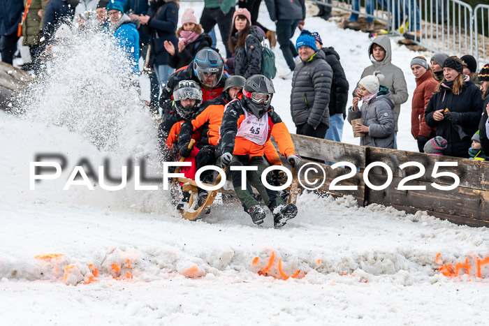 54. Hornschlittenrennen Partenkirchen, 06.01.2025