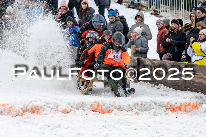 54. Hornschlittenrennen Partenkirchen, 06.01.2025